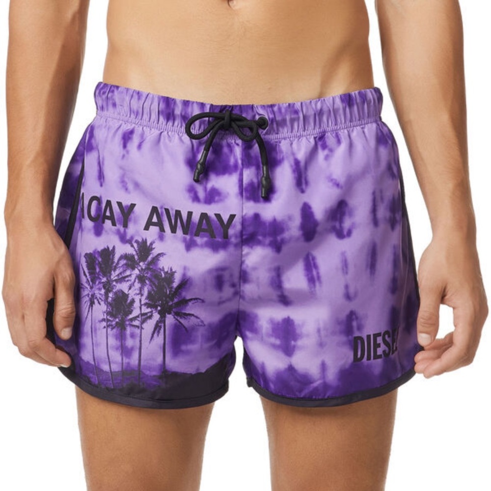 Diesel running-style swim short